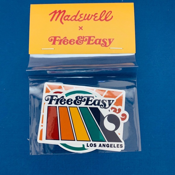 Madewell x Free & Easy Sticker Pack - Picture 3 of 4